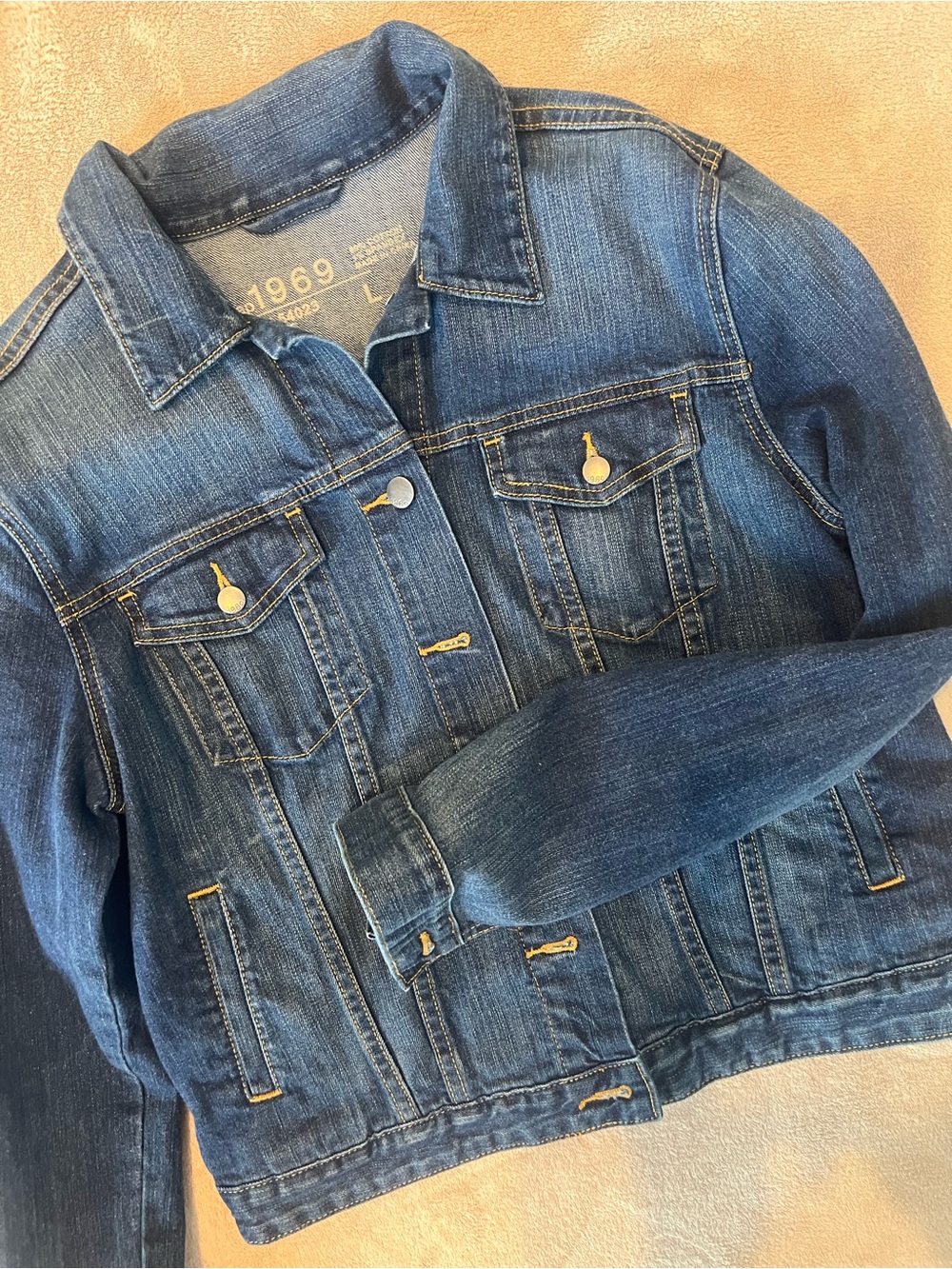 Gap Blue Denim Jacket - Classic Jean Coat